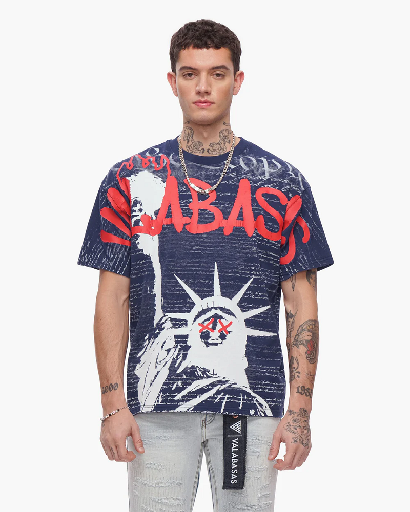 VALABASAS VLBS-VT1-1104 FREEDOM TEE