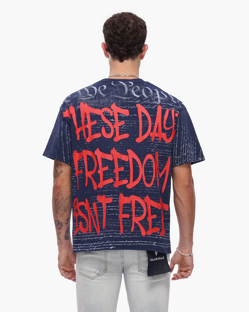 VALABASAS VLBS-VT1-1104 FREEDOM TEE