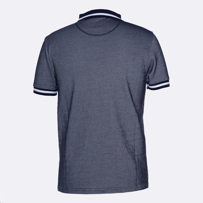 A.Tiziano ’Aidan’ Jacquard Knit Polo Mens Shirts 641187069970 Free Shipping Worldwide