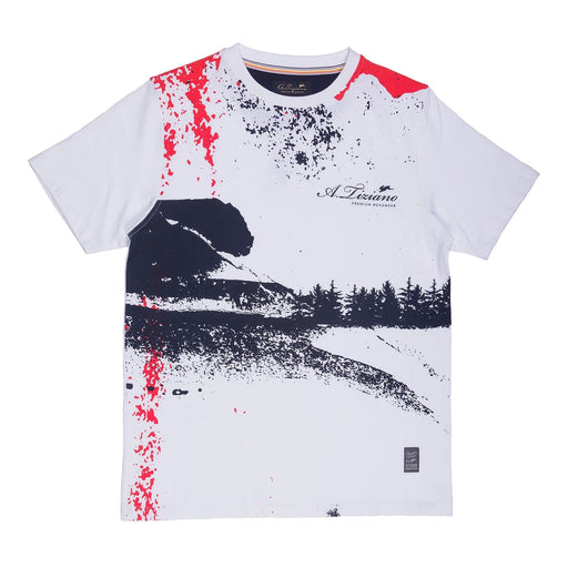 A.Tiziano Carlson S/S Crew Neck Graphic Tee Mens Tees 641187034473 Free Shipping Worldwide