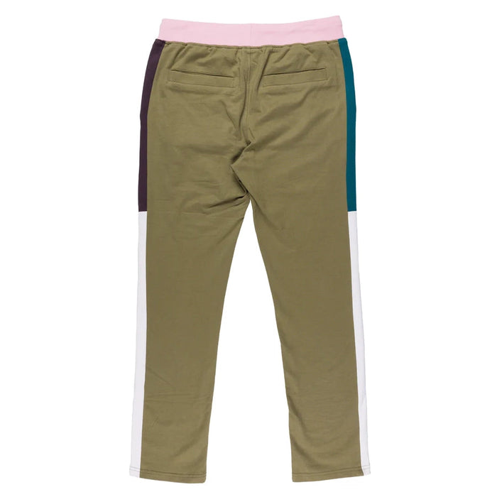 A.Tiziano ’Charlie’ Color Blocked French Terry Pant Mens Pants & Shorts 641187398025 Free Shipping Worldwide