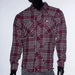 A.Tiziano Mens Cyrus Woven Plaid Shirt Shirts A. TIZIANO 641187037269 Free Shipping Worldwide