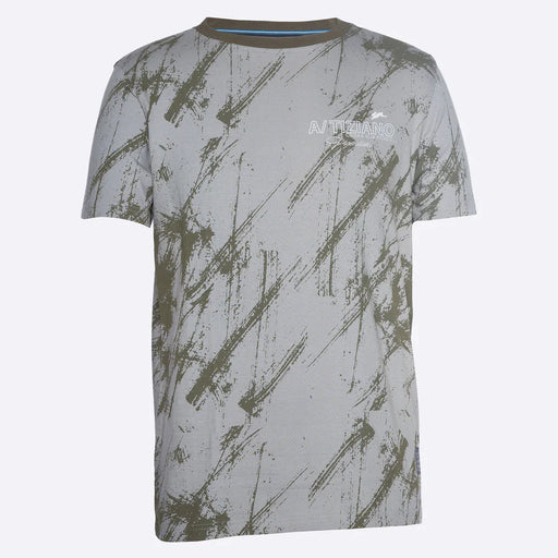 A.Tiziano ’Julio’ Graphic Print Crew T-Shirt Men’s T-Shirts 641187081200 Free Shipping Worldwide