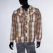 A.Tiziano Reiss Woven Plaid Shirt Jacket Mens Jackets 641187035609 Free Shipping Worldwide