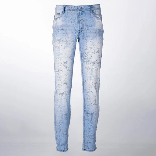 A.Tiziano Spencer Printed Denim Jean Mens Pants & Shorts 641187052002 Free Shipping Worldwide