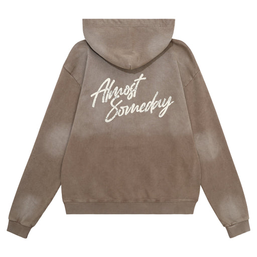 Almost Someday Signature Sunfade Hoodie Men’s Hoodies 489462 Free Shipping Worldwide
