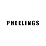 Black pheelings logo on white background