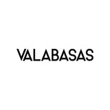 Black valabasas logo on white background