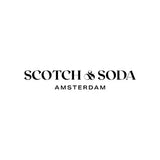 Black and white logo for scotch & soda amsterdam.