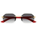 Cartier C Décor CT0439S Sunglasses 843023172640 Free Shipping Worldwide