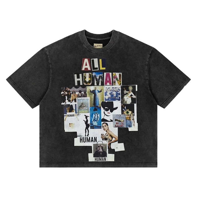 ALL HUMAN COPY & PASTE TEE