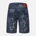 Evisu Men’s Jacquard Denim Shorts Mens Pants & EVISU 4894565561443 Free Shipping Worldwide