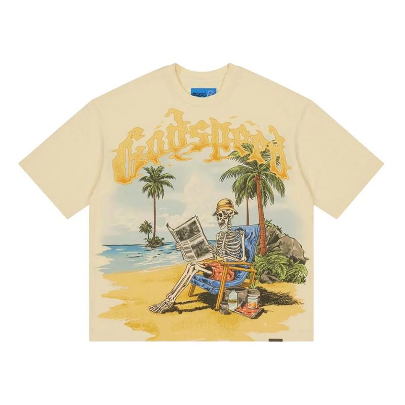 GODSPEED SKELETON BEACH II T-SHIRT NG 7
