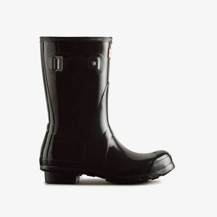 Hunter Womens Original Short Gloss Rain Boots Shoes 5013441352770 Free Shipping Worldwide