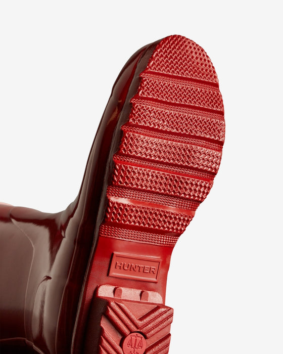 Hunter Womens Original Short Gloss Rain Boots Shoes 5013441352770 Free Shipping Worldwide