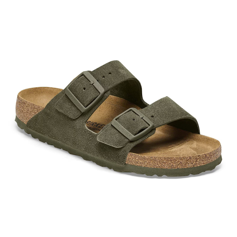 Birkenstock Arizona Suede Leather Sandals