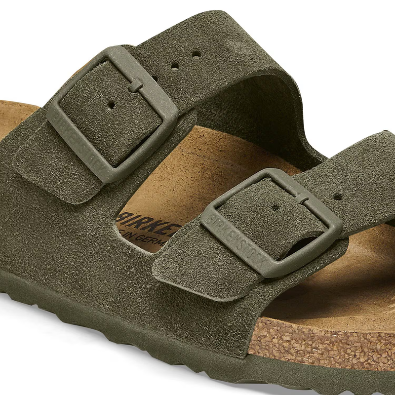 Birkenstock Arizona Suede Leather Sandals