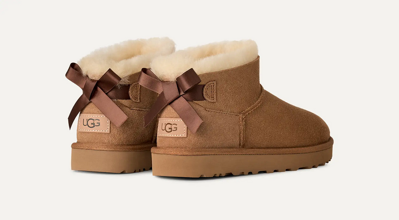 UGG Women's 1185491 Ultra Mini Bailey Bow Boot