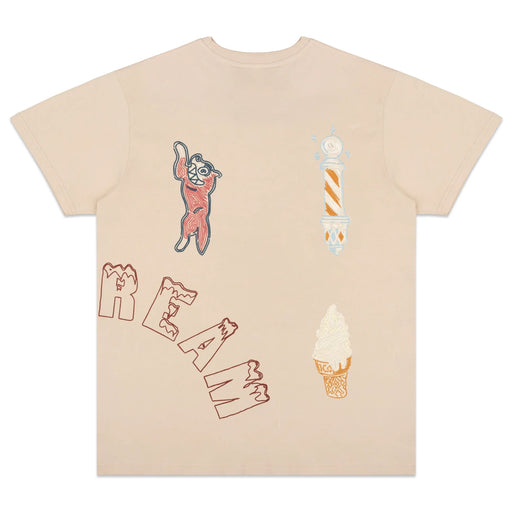 ICECREAM Consume S/S Knit Tee Men’s T-Shirts 193034100935 Free Shipping Worldwide