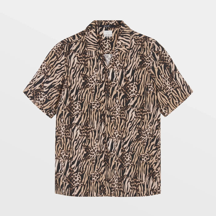Ksubi Mens Zoo Resort S/S Shirt Shirts KSUBI Free Shipping Worldwide