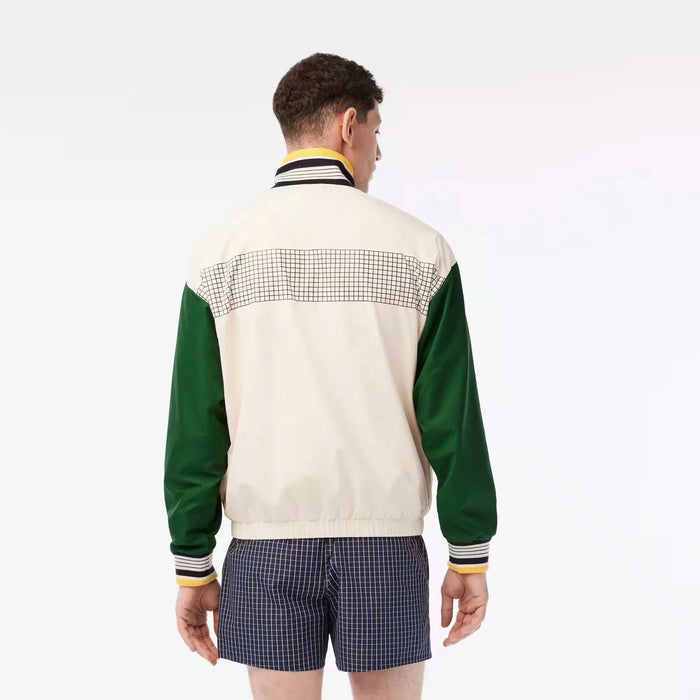 Lacoste Mens Recycled Polyester Track Jacket Jackets 195750075870 Free Shipping Worldwide