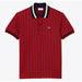 Lacoste Men’s Classic Fit Contrast Collar Monogram Polo Shirts 195750620100 Free Shipping Worldwide