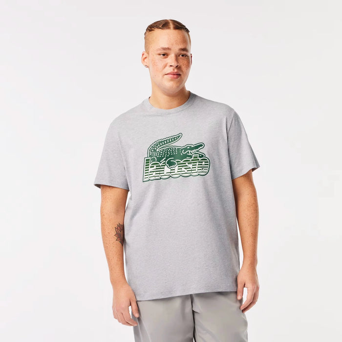 Lacoste Mens Cotton Jersey Print T-Shirt Shirts 195750291508 Free Shipping Worldwide