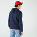 Lacoste Mens Hooded Print Sleeve Fleece Sweatshirt Hoodies 194951247475 Free Shipping Worldwide