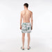 Lacoste Mens x Netflix Printed Swim Trunks Pants & Shorts 484181 Free Shipping Worldwide