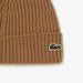 Lacoste Unisex Ribbed Wool Beanie Hats 195750118270 Free Shipping Worldwide