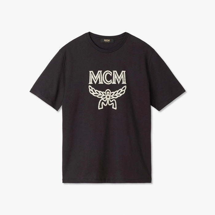 MCM Mens Classic Logo T-Shirt in Organic Cotton Shirts 8809630696698 Free Shipping Worldwide
