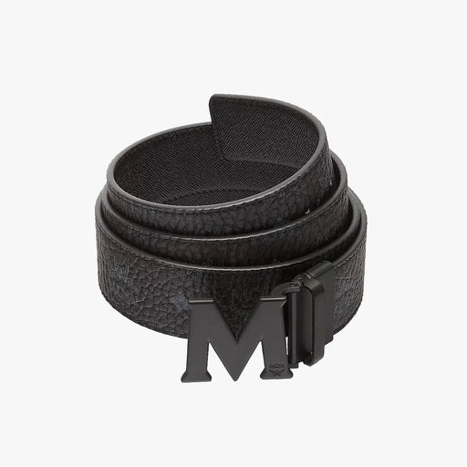MCM Claus M Reversible Belt 1.75” in Visetos Mens Belts 8809675891652 Free Shipping Worldwide