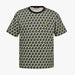 MCM Mens Geometric Print Crew Neck T-Shirt Tees 8809735049580 Free Shipping Worldwide