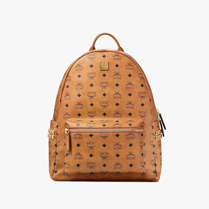 MCM Stark Side Stud Small Pink Backpack (authentic)