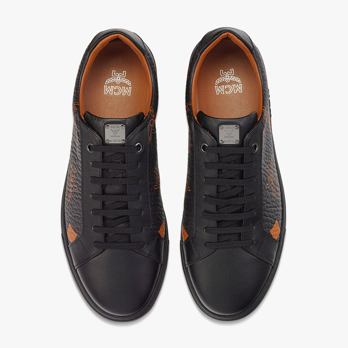 MCM Terrain Lo Sneakers in Maxi Visetos Men’s Shoes 8809865494342 Free Shipping Worldwide