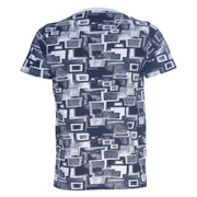 A.Tiziano ’Abram’ Graphic Print Crew Shirt Men’s T-Shirts 641187081385 Free Shipping Worldwide