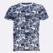 A.Tiziano ’Abram’ Graphic Print Crew Shirt Men’s T-Shirts 641187081385 Free Shipping Worldwide