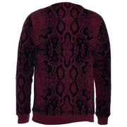 A.Tiziano ’Holden’ Printed Fleece Crewneck Sweatshirt Men’s Sweaters