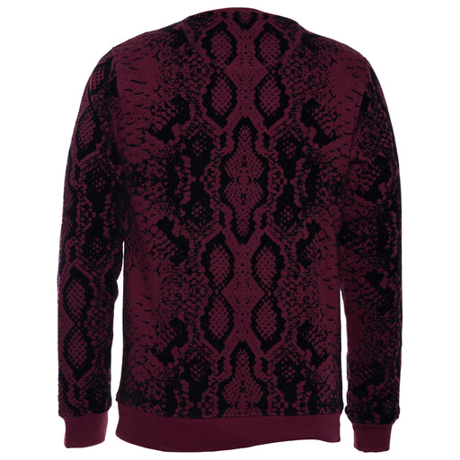 A.Tiziano ’Holden’ Printed Fleece Crewneck Sweatshirt Men’s Sweaters