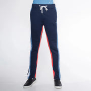 A.Tiziano Larry Color Blocked Fleece Jogger Mens Pants & Shorts 641187032486 Free Shipping Worldwide