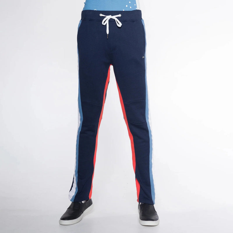 A.Tiziano Larry Color Blocked Fleece Jogger Mens Pants & Shorts 641187032486 Free Shipping Worldwide