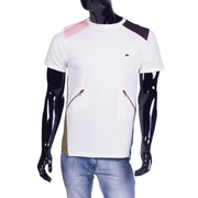 A.Tiziano ’Manny’ Jersey Color Blocked Crew Men’s T-Shirts