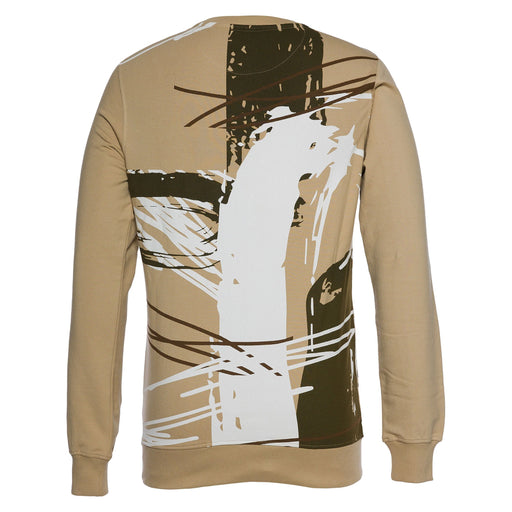 A.Tiziano ’Rodrigo’ Printed Fleece Crewneck Men’s Sweatshirts