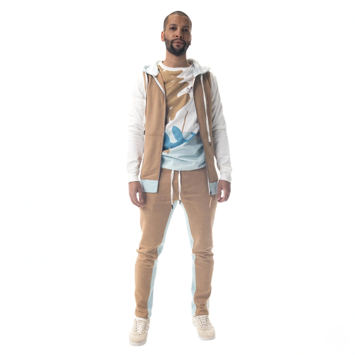 A.Tiziano ’Ryan’ Color Blocked Track Pant Men’s Pants