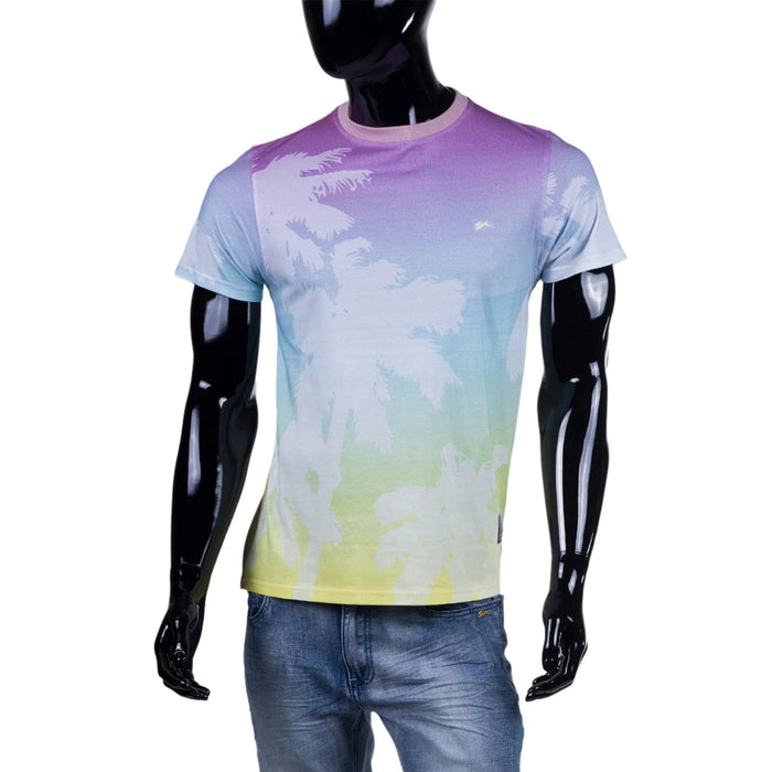 A.Tiziano ’Sebastian’ Graphic Print Crew Neck Tee Men’s T-Shirts