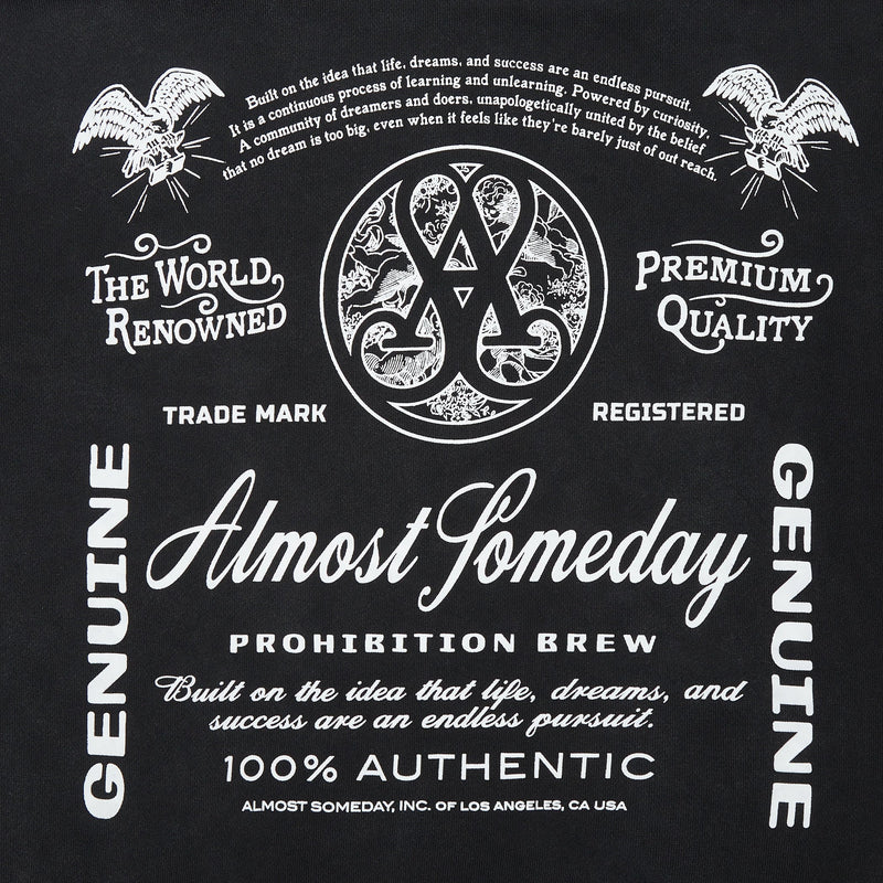 Almost Someday Prohibition Hoodie - Vintage Wash Men’s Hoodies