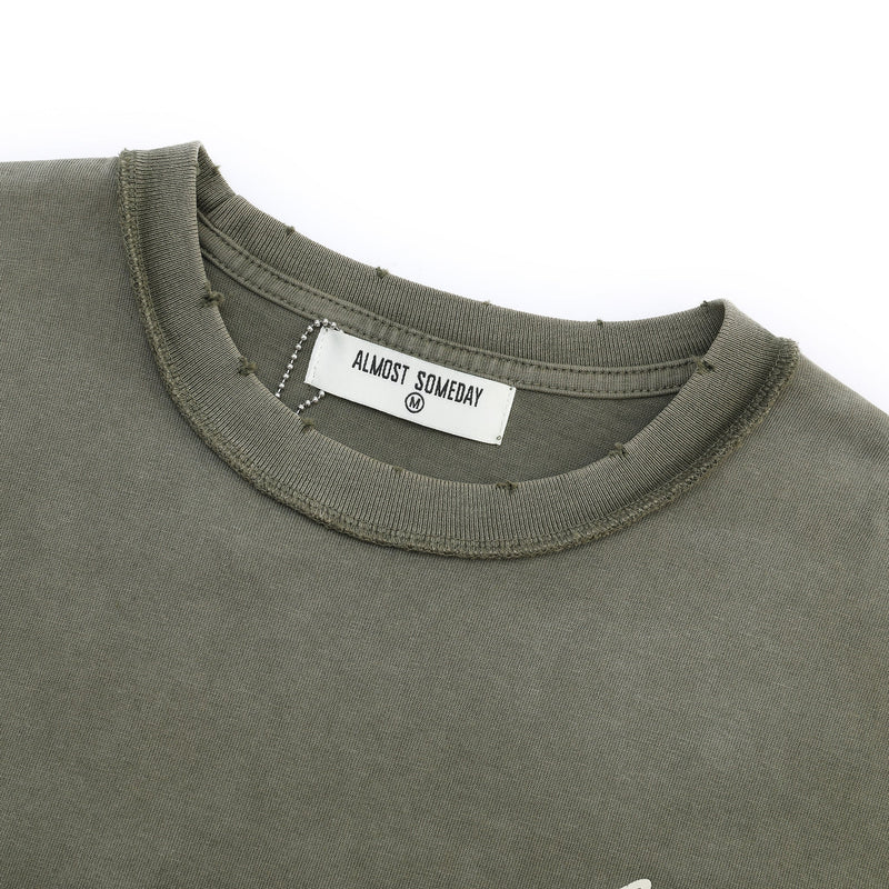 Almost Someday Signature Sunfade Tee Men’s T-Shirts 489467 Free Shipping Worldwide