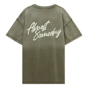 Almost Someday Signature Sunfade Tee Men’s T-Shirts 489467 Free Shipping Worldwide