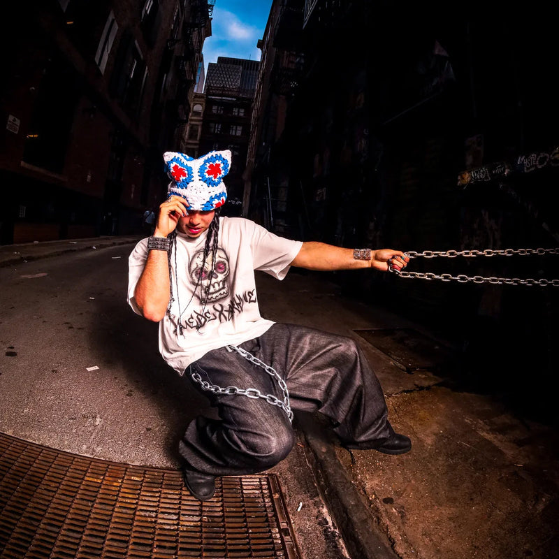 ARKYVE Paris Crochet Cat Hat Men’s Hats 522447