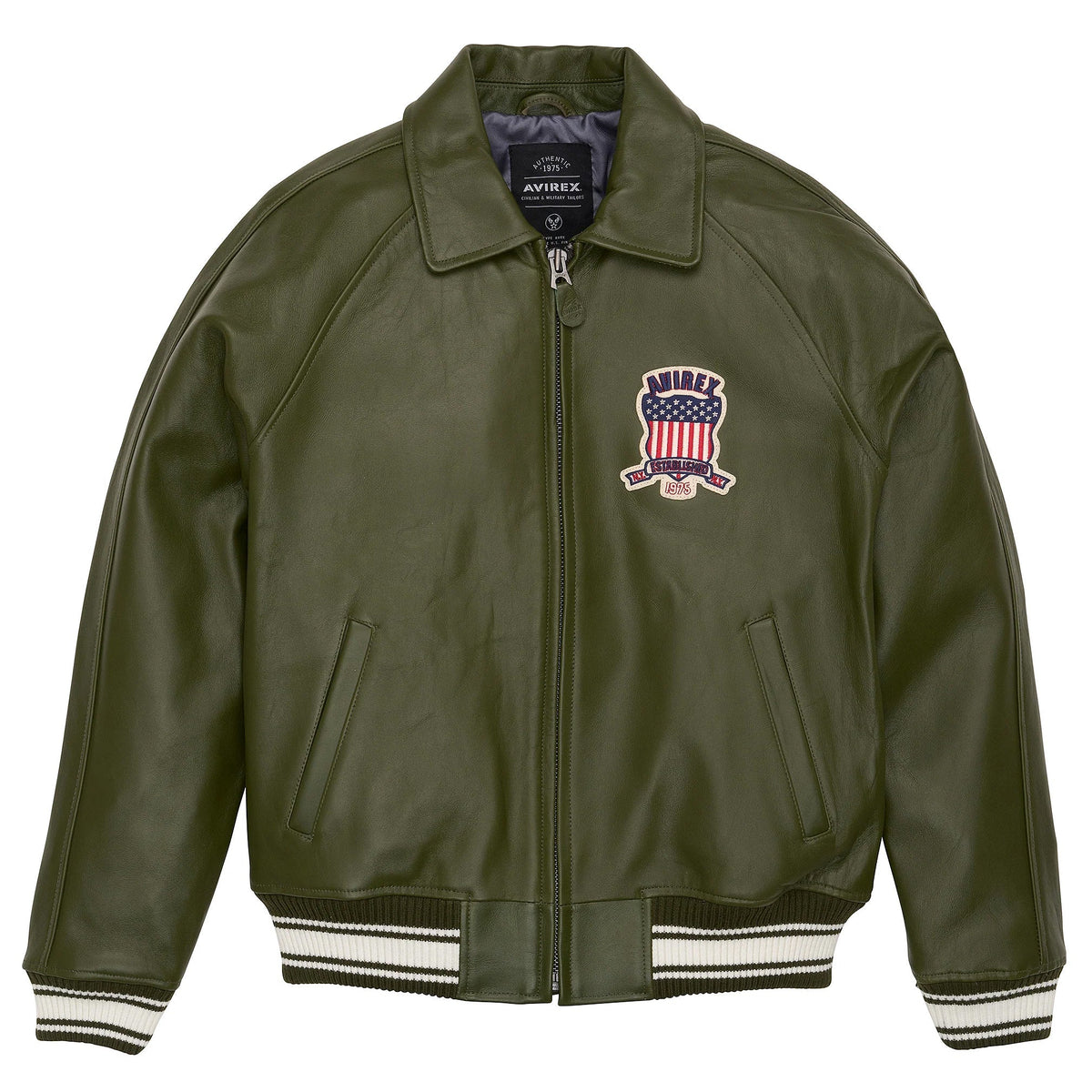 Avirex bomber jacket sales